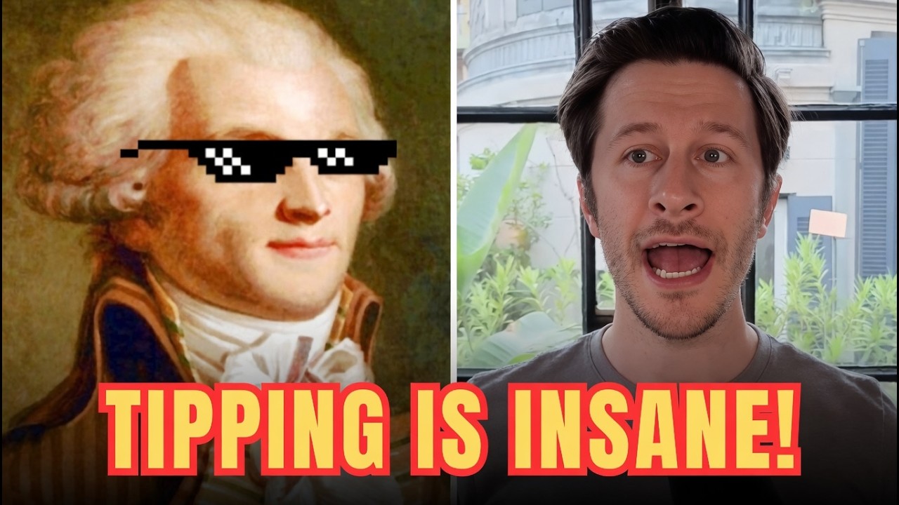YouTuber DESTROYS Insane American Tipping Culture!