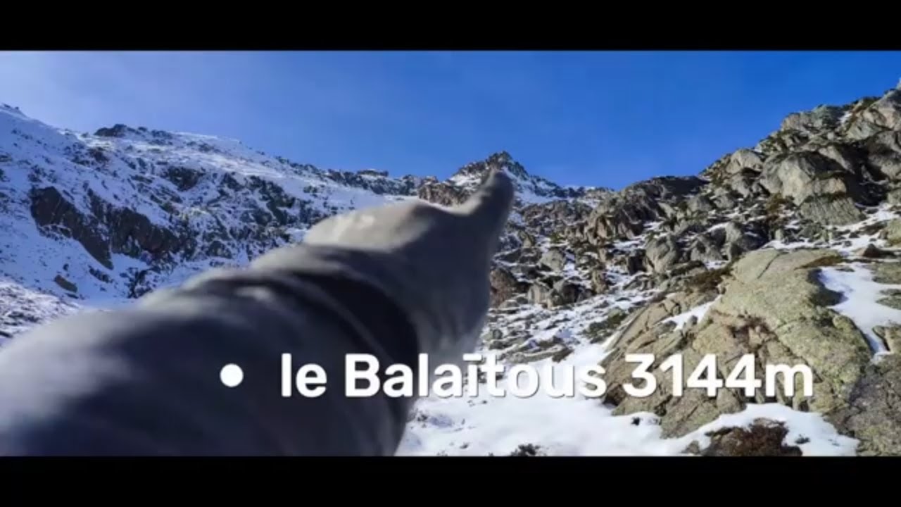 randonn&eacute;e  au  refuge  Ledormeur  1960m
