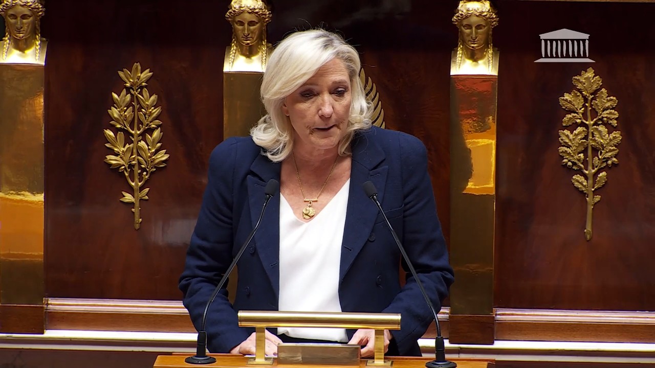 Situation au Proche et Moyen Orient : l'intervention de Marine Le Pen &agrave; l'Assembl&eacute;e nationale