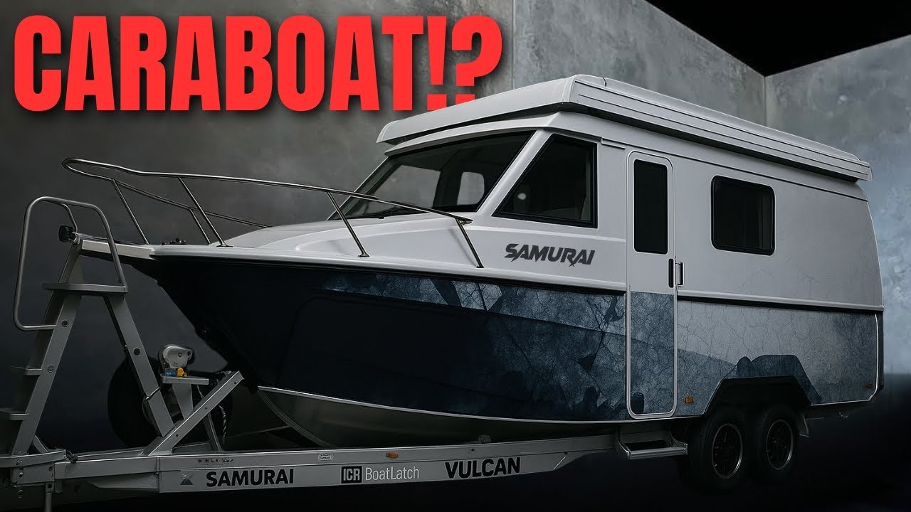We Turned Our Boat Into a CARAVAN to Travel Across Australia!