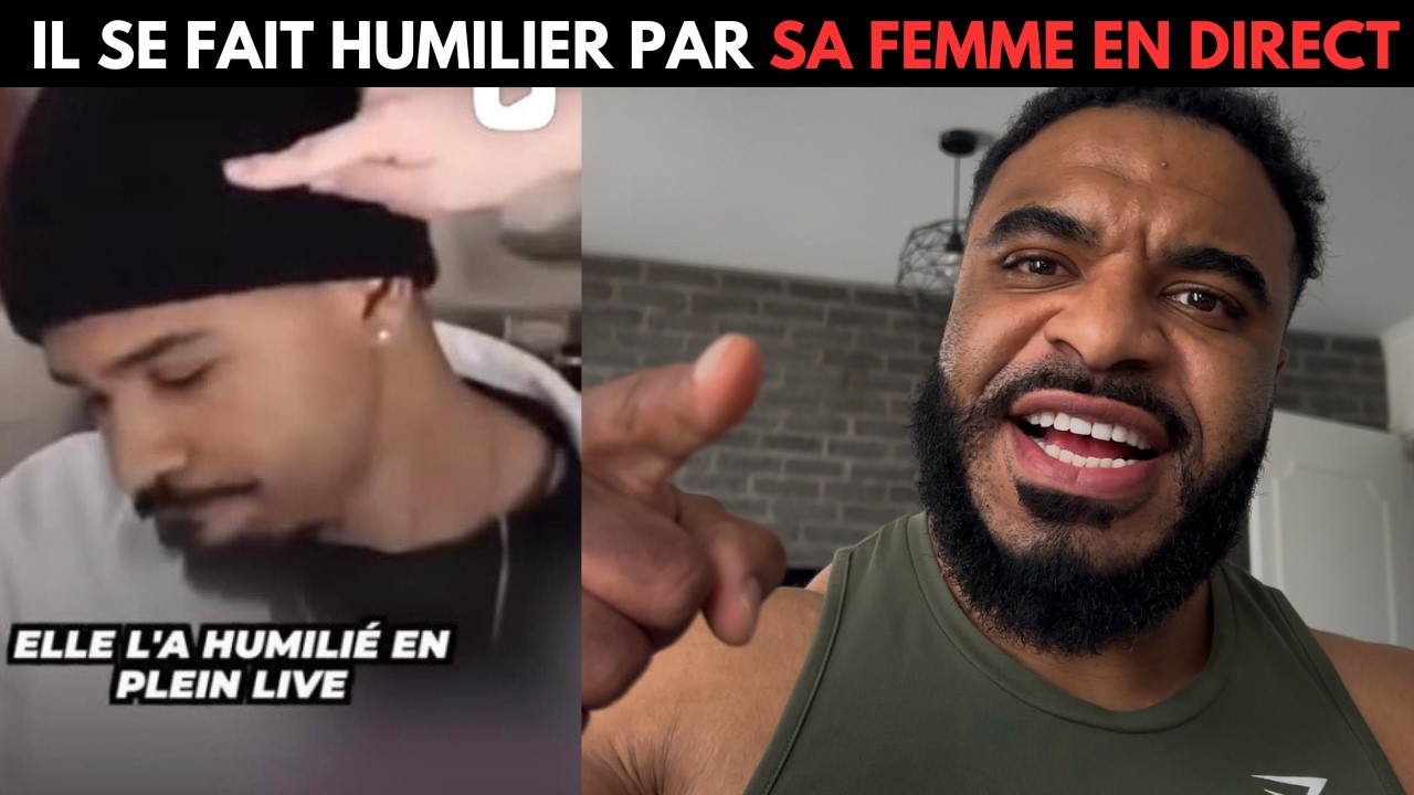 SA FEMME L'HUMILIE EN PLEIN LIVE