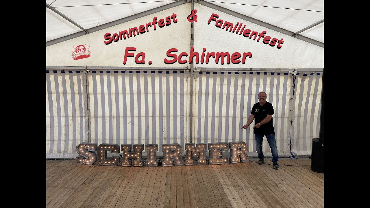 Firmenevent als Sommerfest für Mitarbeiter Fa. Schirmer Kaffee - begleitet von DJ Atommic Dortmund