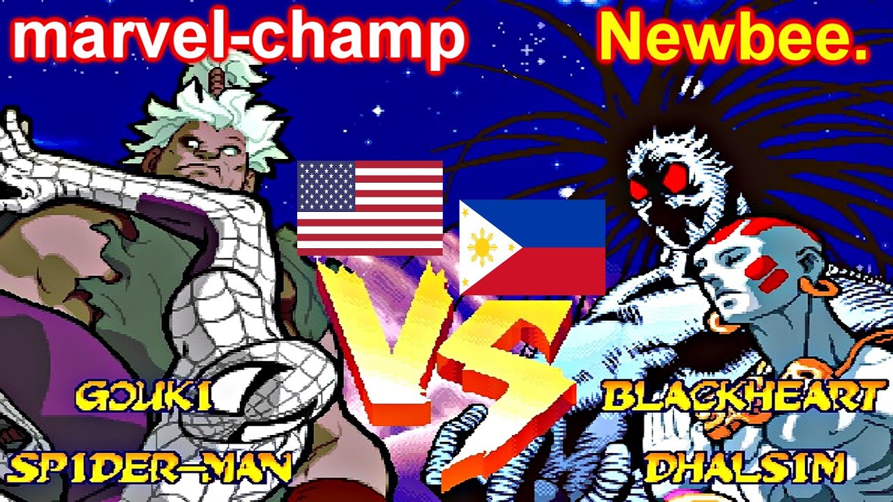Marvel Super Heroes Vs. Street Fighter - marvel-champ vs Newbee.