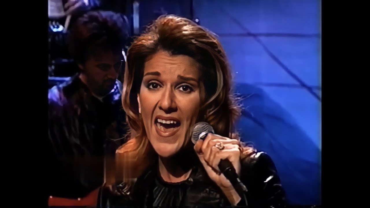 Celine Dion - All By Myself, Live on the Tonight Show (Remastered Sound!)