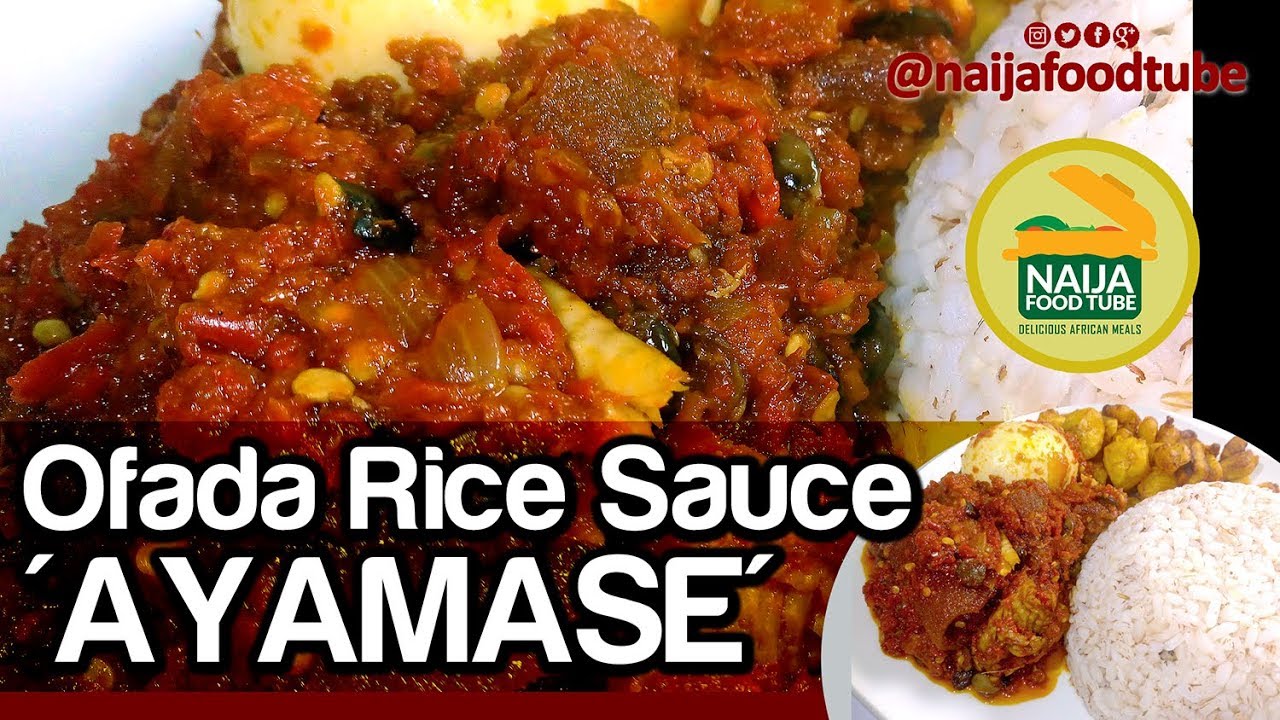 Ofada Sauce (Ayamase Stew) | Nigerian Food | NaijaFoodTube