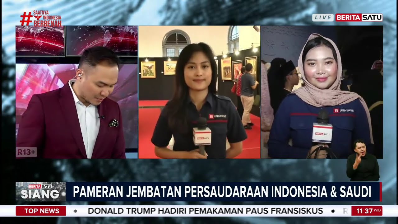 Melihat dari Dekat Pameran Lukisan RI-Jepang & Pameran Persaudaraan RI-Arab Saudi | Beritasatu
