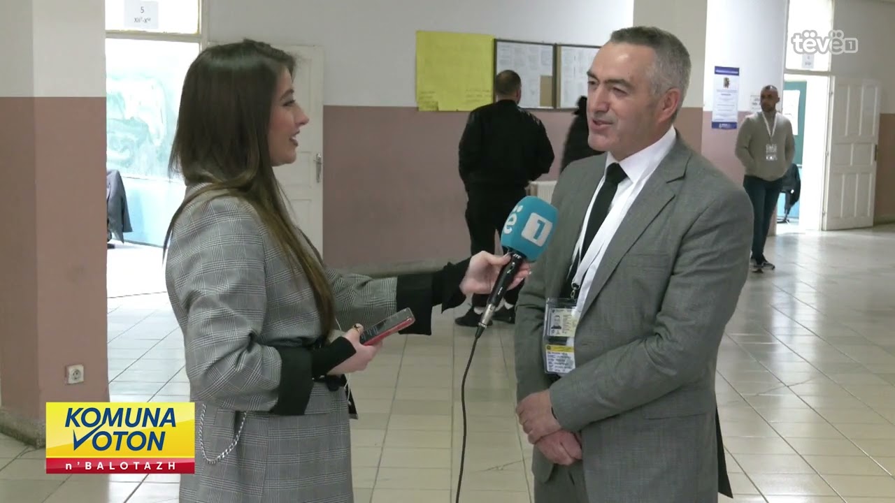 Menaxheri i Qendr&euml;s n&euml; shkoll&euml;n 'Ruzhdi Berisha' n&euml; Dragash jep detaje p&euml;r procesin e votimit
