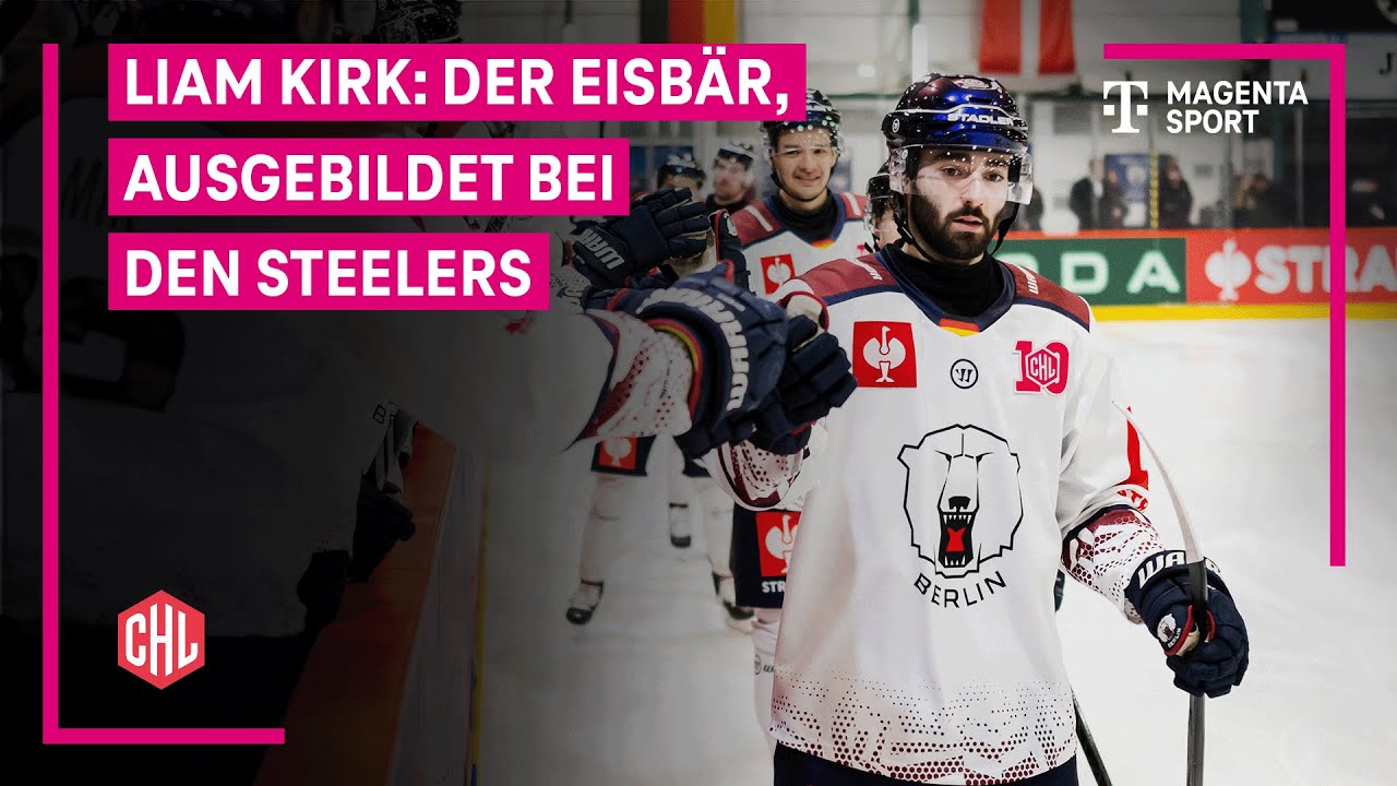 Interview mit Liam Kirk vor dem CHL-Spiel gegen die Sheffield Steelers | MAGENTA SPORT