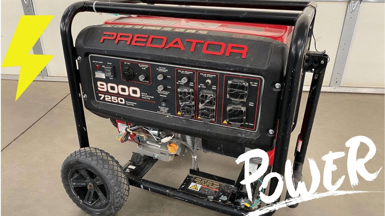 Генератор Predator 9000 — распаковка / настройка / запуск