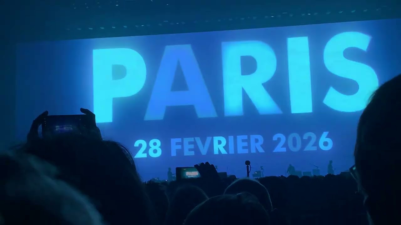 Indochine - Intro Ma Vie est à Toi - Arena Tour Acte 3 - Accor Arena Paris 8 - 28 Février 2026