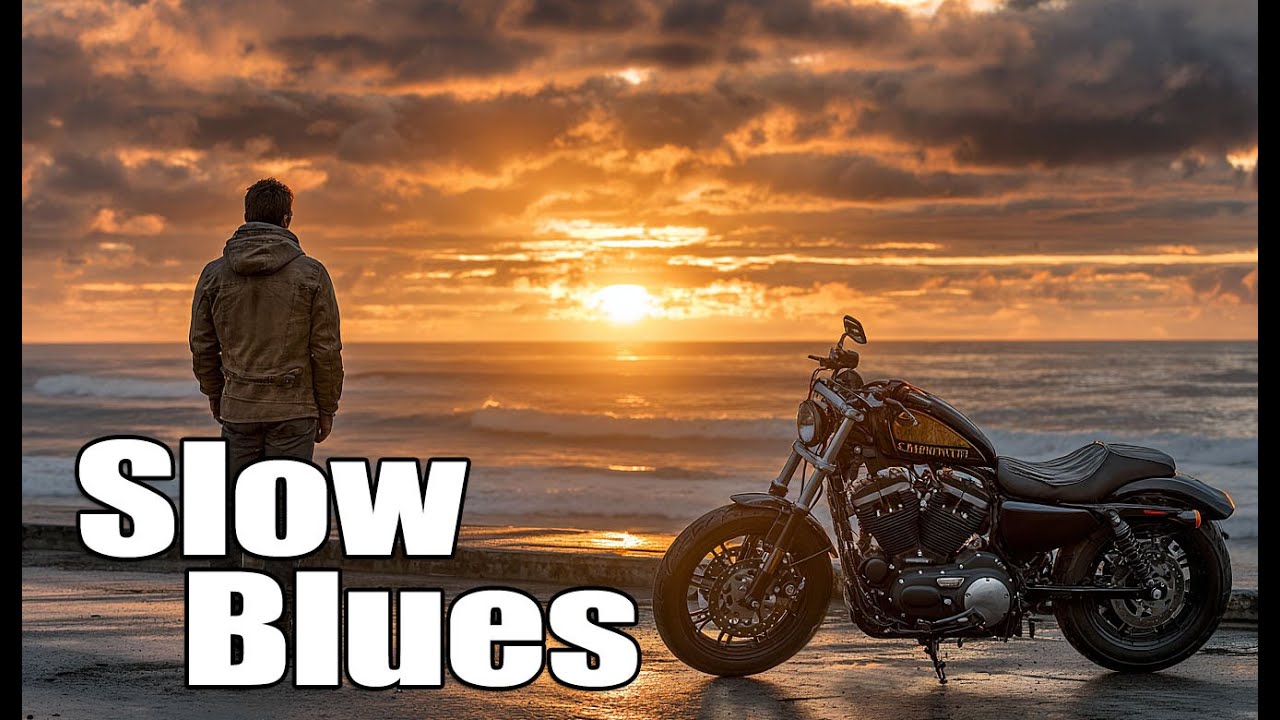 Blues Lonely | Slow Blues Session – Deep Bass & Electric Guitar
