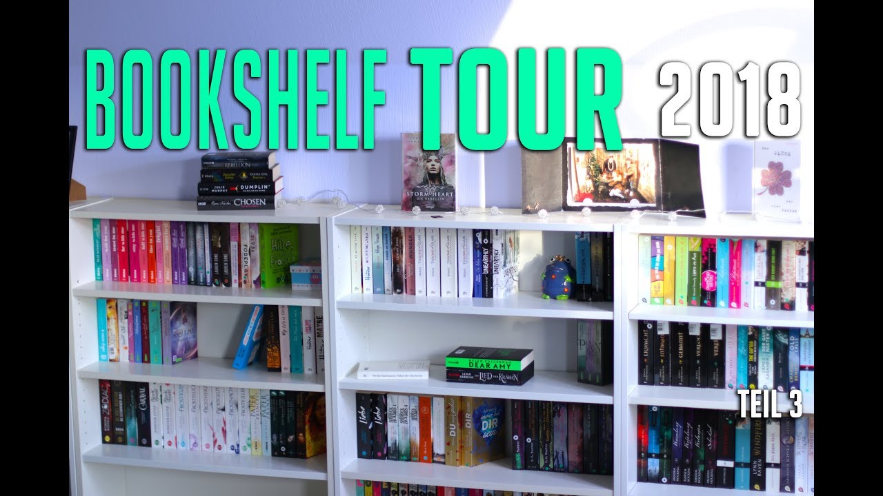 BOOKSHELF TOUR 2018 🤓 | Taschenbuch Bücherregal Teil 3/3 | melodyofbooks