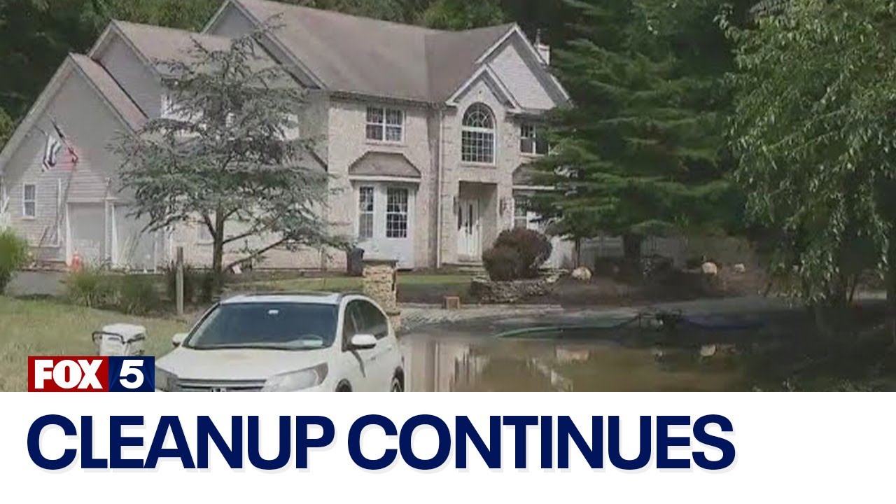 Cleanup continues from devastating storms on Long Island
