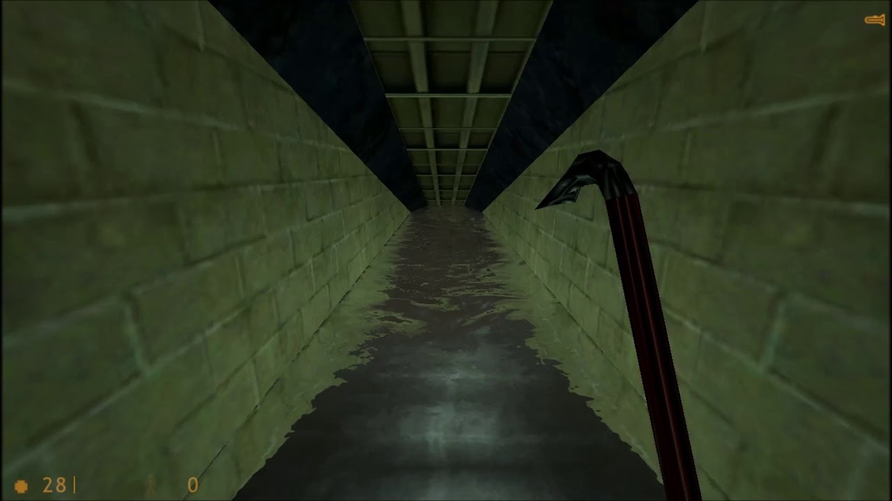 Half-Life - 1998 - 1 Hour of Underwater Hallway Ambience - ASMR