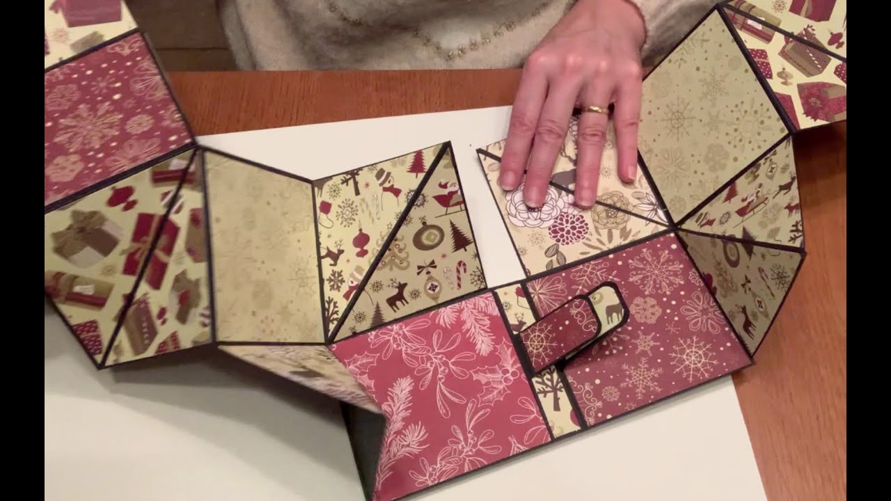 TUTO SCRAP Album en V facile (débutant) #scrapbooking #album