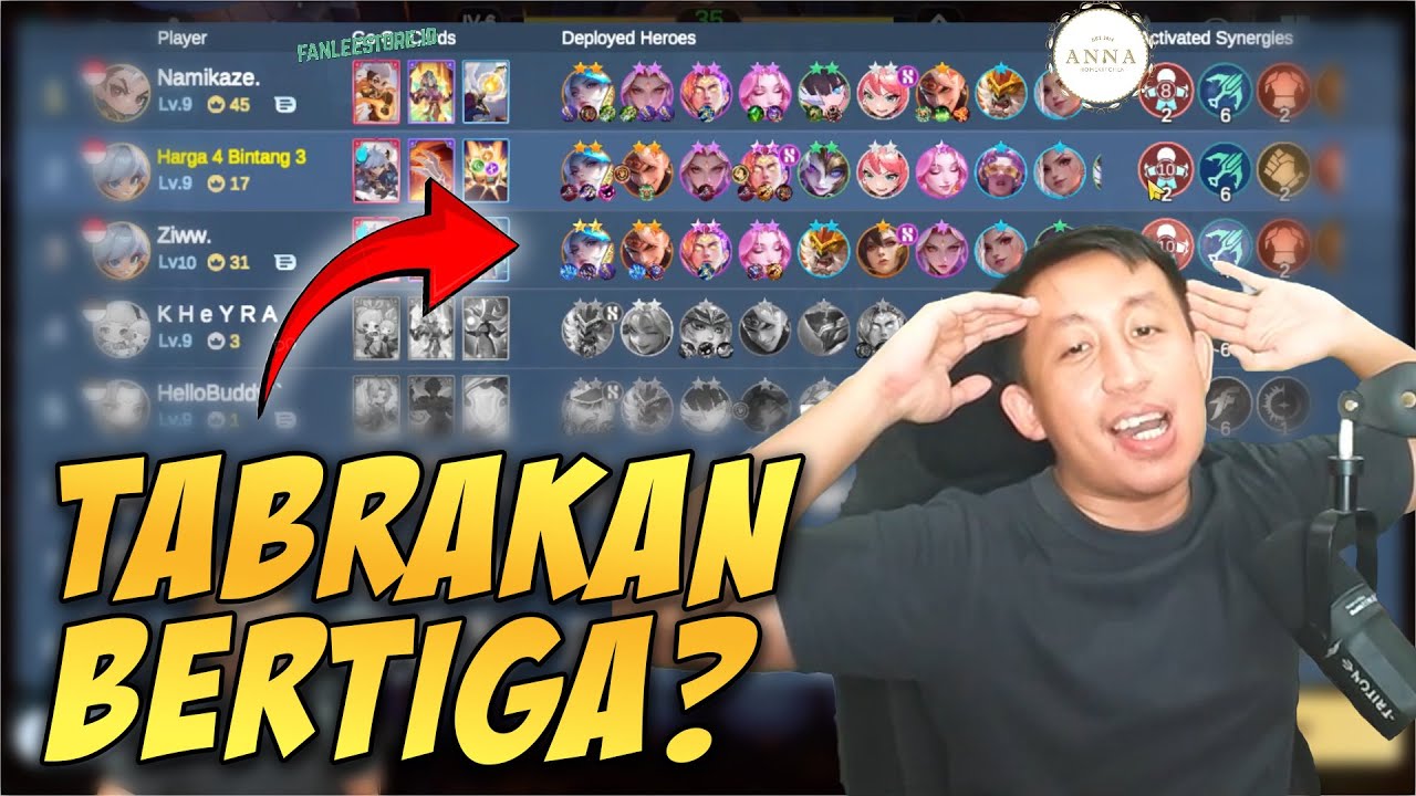 STREAMER MAGIC CHESS YANG KOMBONYA PALING DITABRAK