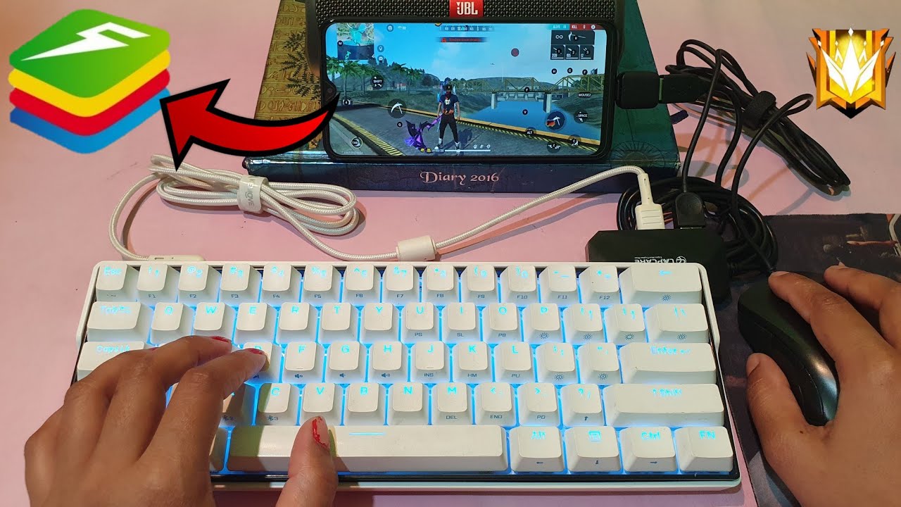 bluestacks full setup keyboard mouse in mobile free fire