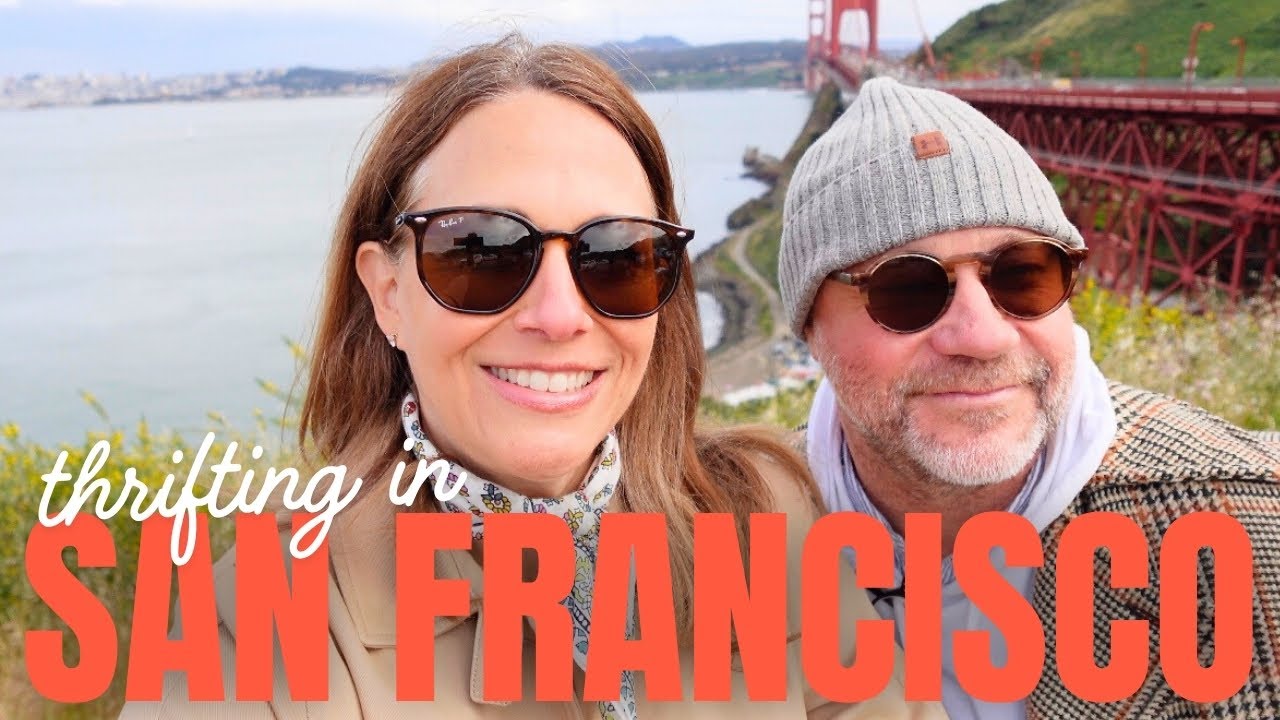 Thrifting in SAN FRANCISCO! HUGE Vintage Decor Haul for My Etsy Shop