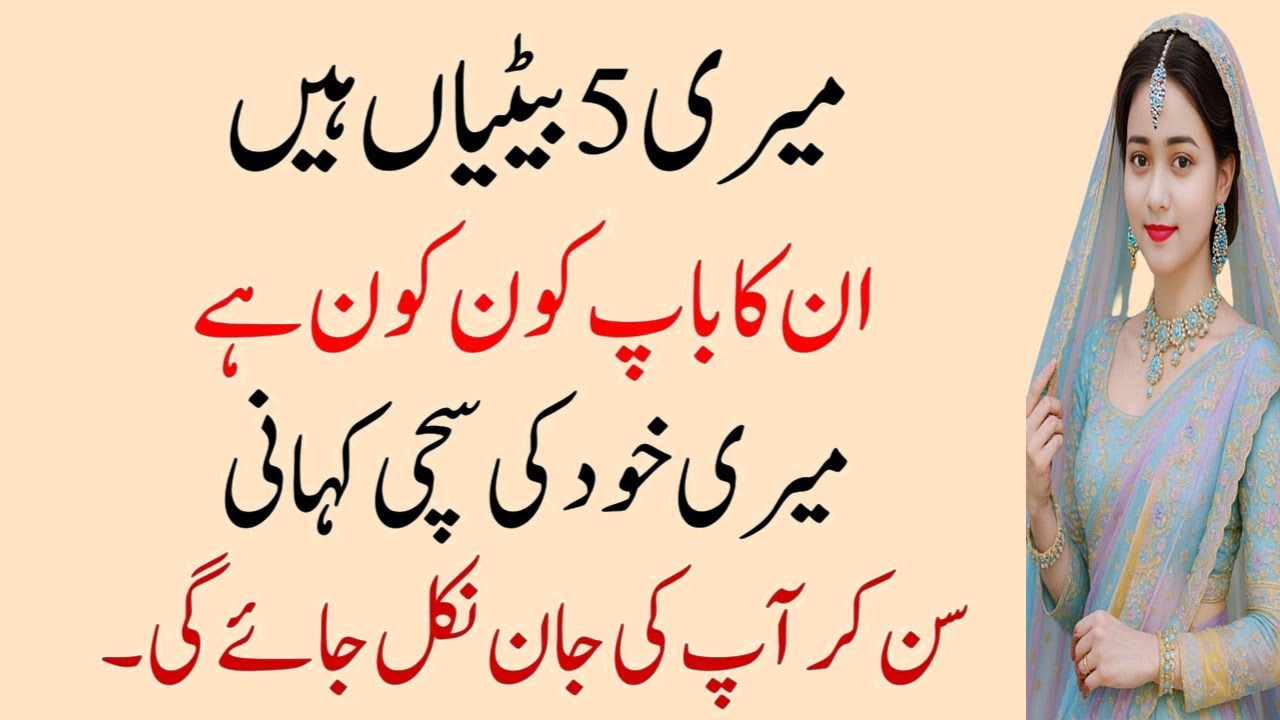 An Emotional And Heart Teaching Story || Story telling || lesson able Story || Saira Urdu Story