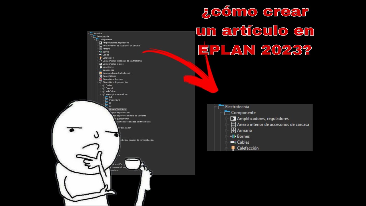 Como crear un artículo en Eplan 2023 // Tutoriales eplan