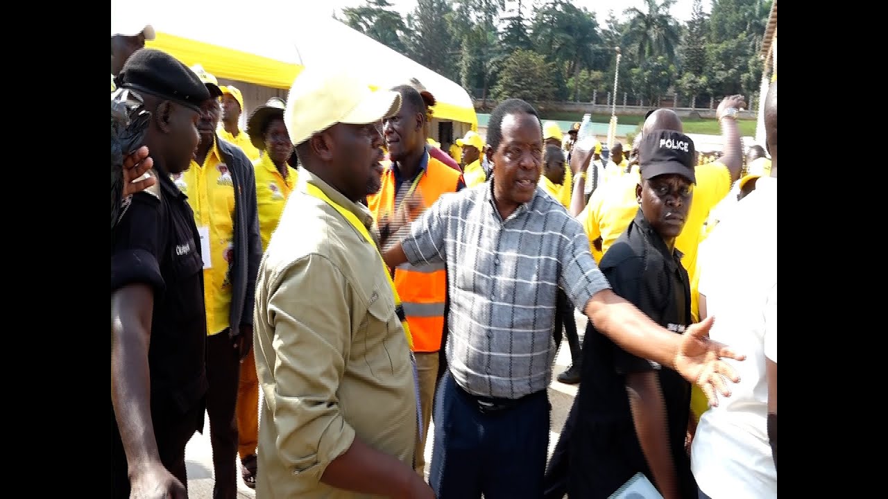 Angry NRM Delegates Confront Party Secretary General Over Voting Halt.