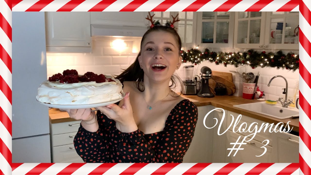 ⭐️ VLOGMAS : TORT BEZOWY Z ŻURAWINĄ, PRZEGLĄD DEKORACJI ŚWIĄTECZNYCH Z SIECIÓWEK  ⭐️