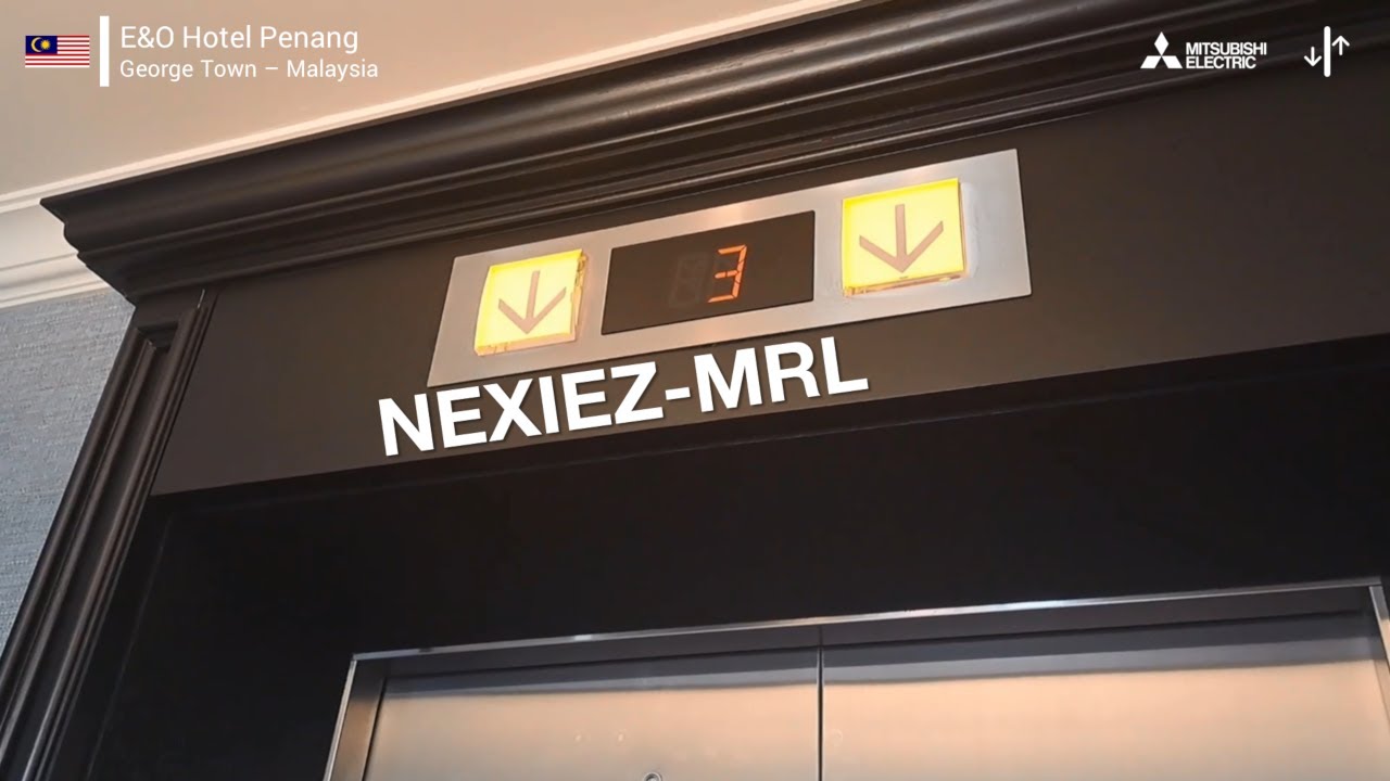 Mitsubishi MRL Elevator - E&O Hotel, George Town, MY (Heritage Wing)