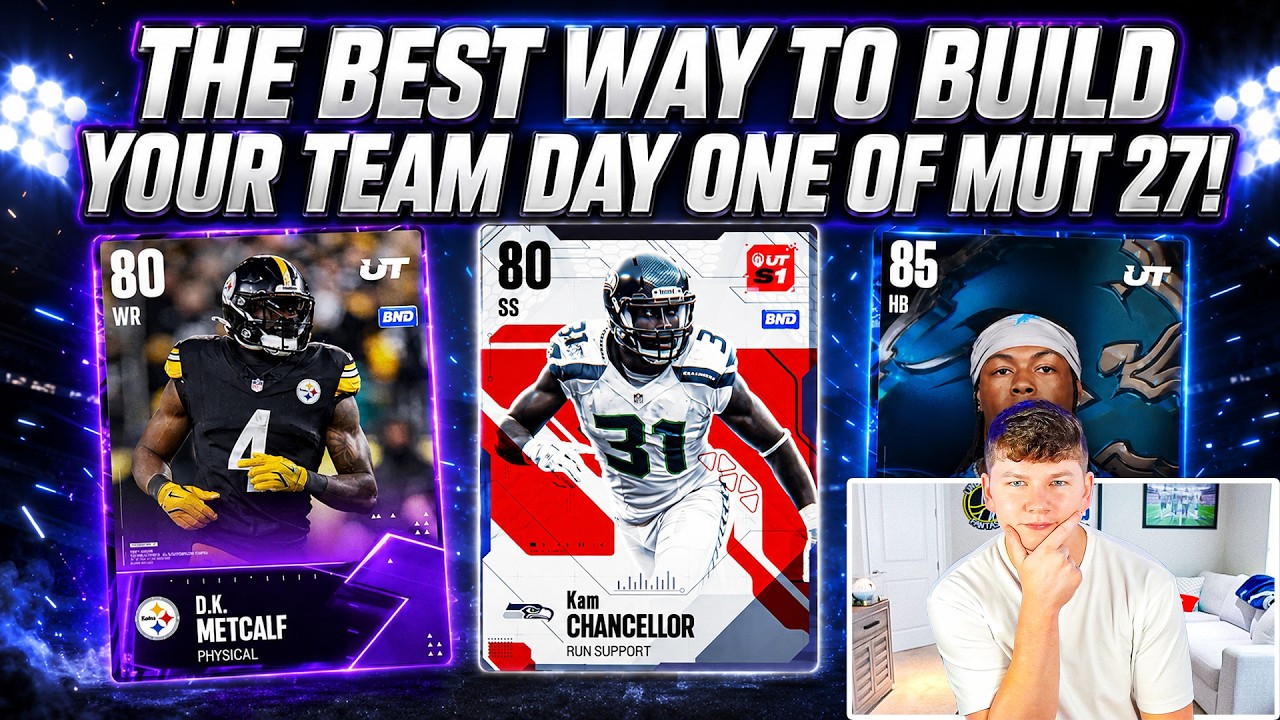 ЛУЧШИЙ СПОСОБ СОБРАТЬ КОМАНДУ В ПЕРВЫЙ ДЕНЬ MADDEN 27 ULTIMATE TEAM!