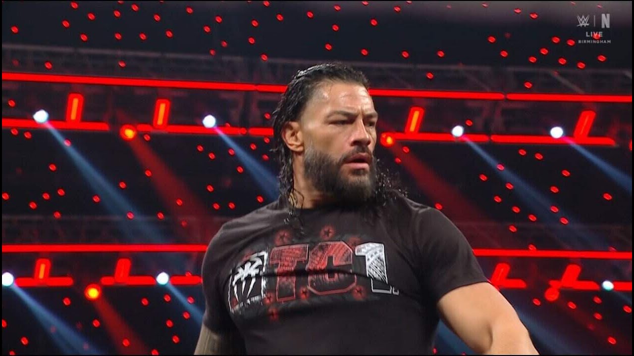 BRONSON REED VS ROMAN REGINS WWE RAW