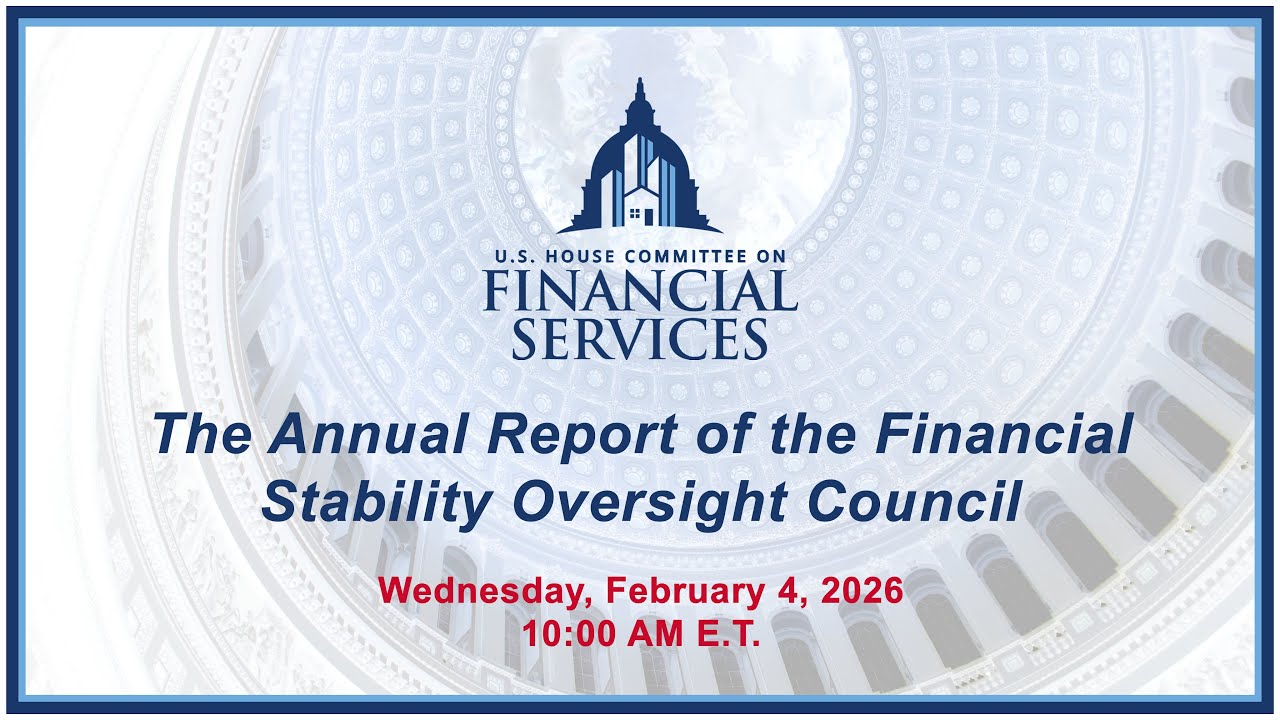 The Annual Report of the Financial Stability Oversight Council (EventID=118925)