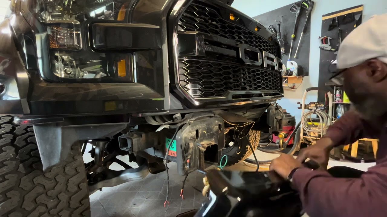 Installing Raptor style bumper on my F150