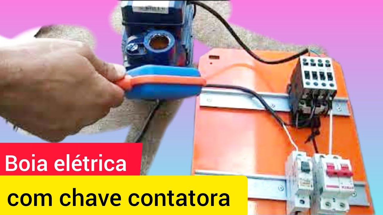 Como instalar uma boia elétrica no contator