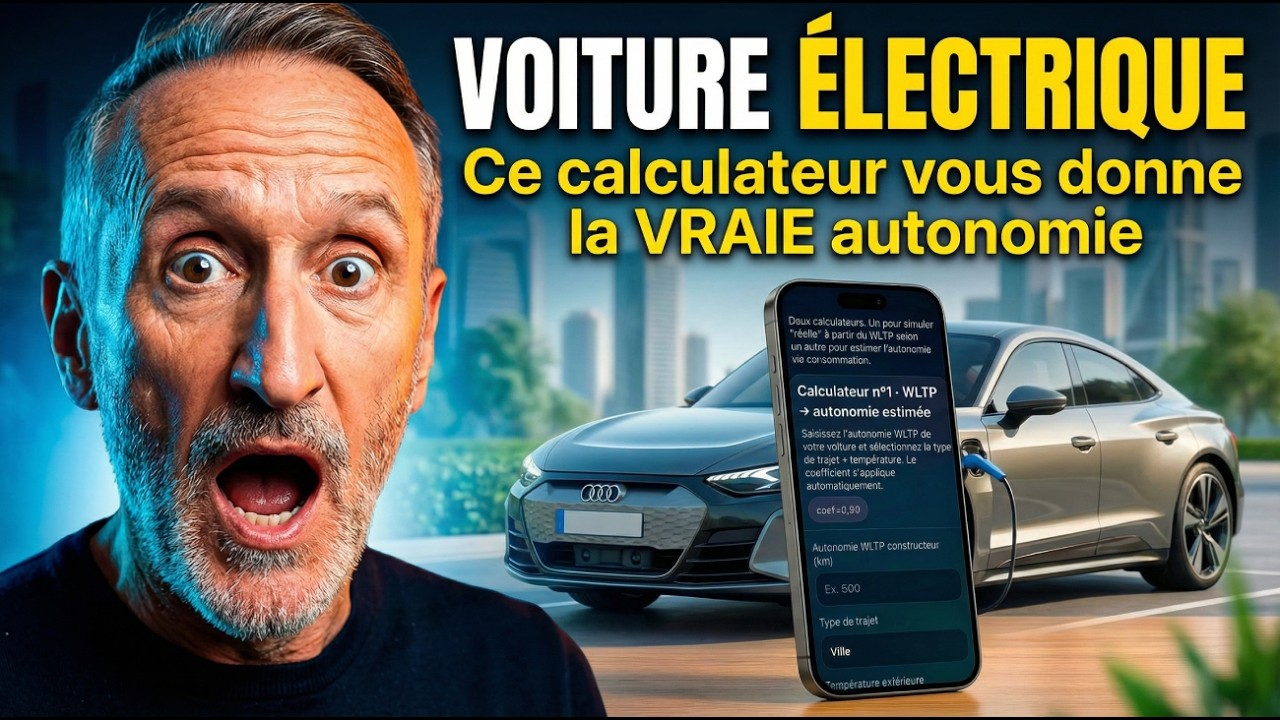 Voiture électrique : ce calculateur vous donne enfin votre AUTONOMIE RÉELLE