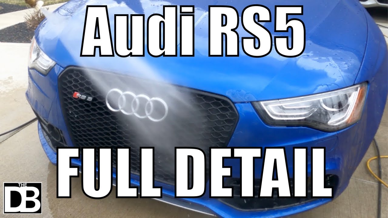 Satisfying Full Detail Audi RS5 | Spring Cleaning Full Detail | The Detailing Business