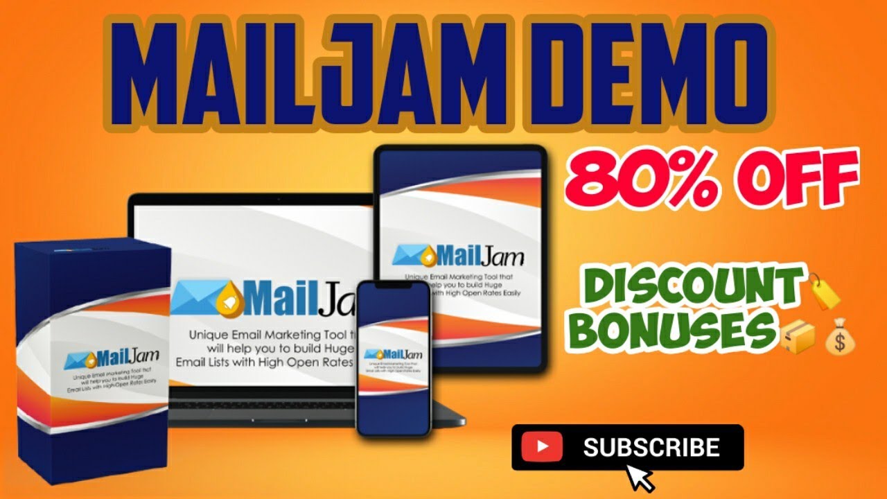 MailJam&trade; Official Review&reg; + [Demo] + 80% Off Sale Now! + Huge Bonuses | MailJam