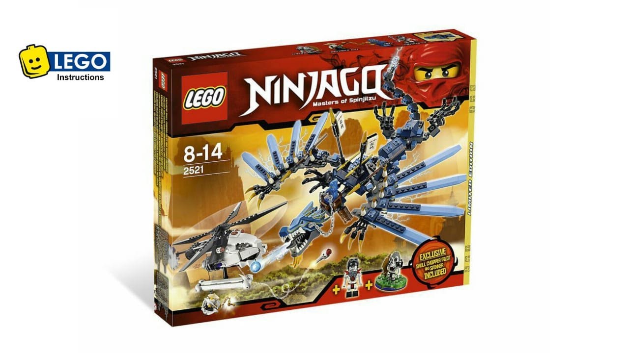 Lego Building Instructions - Ninjago - 2258 - Lightning Dragon Battle