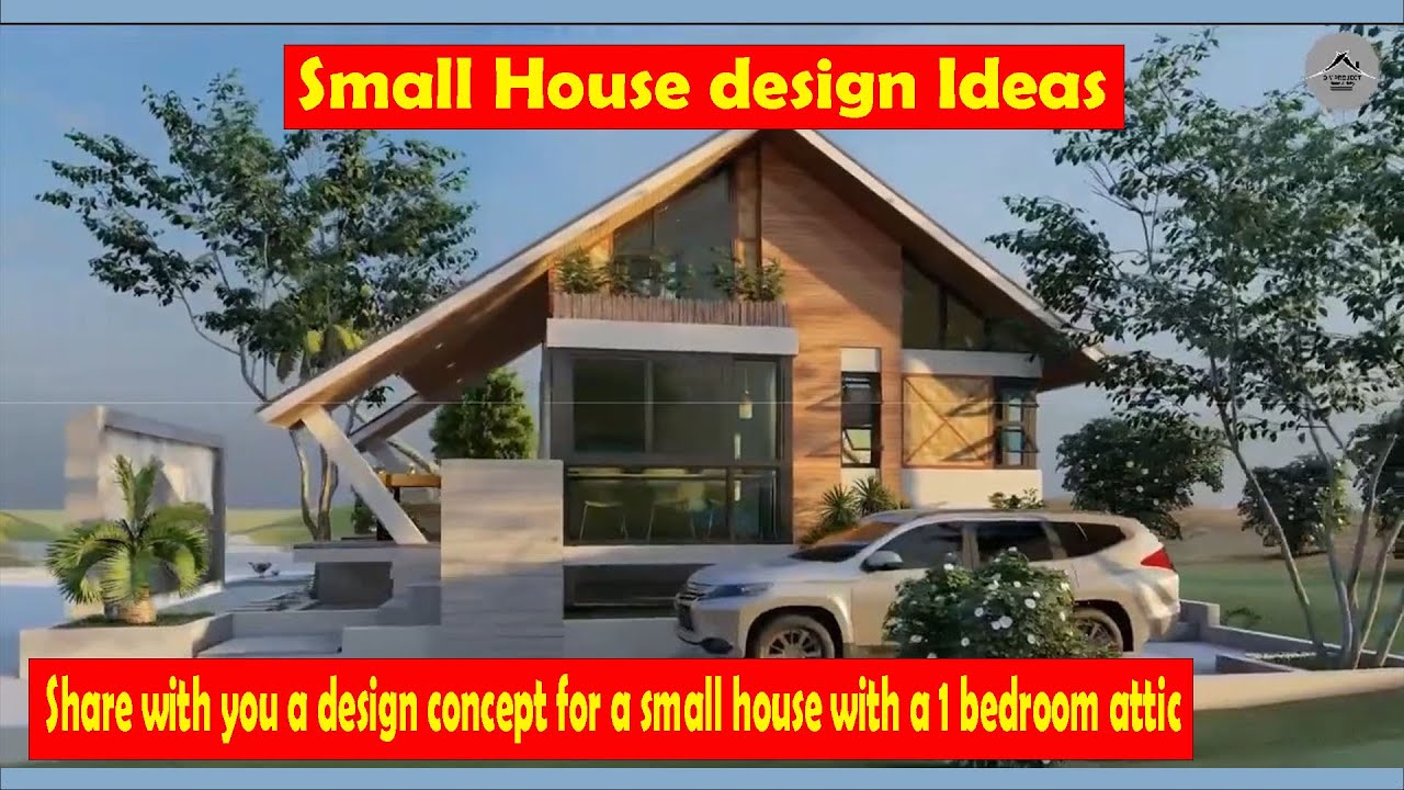 Digital House Tour Tiny House with sketch plan - DIY Project