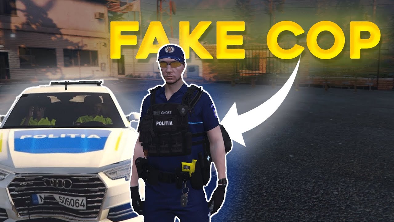 Ma Dau Drept Politist & Trolez Jucatorii cu Hack - FIVEM Trolling