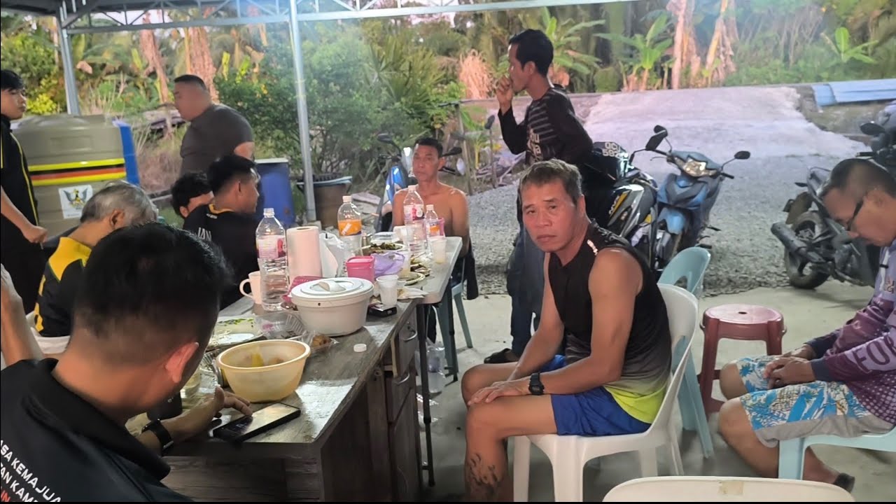 Masak Keluang Man Di Rumah Uncle Philip//Tua Muda Sama Lepak//Nadai Planing Memat 