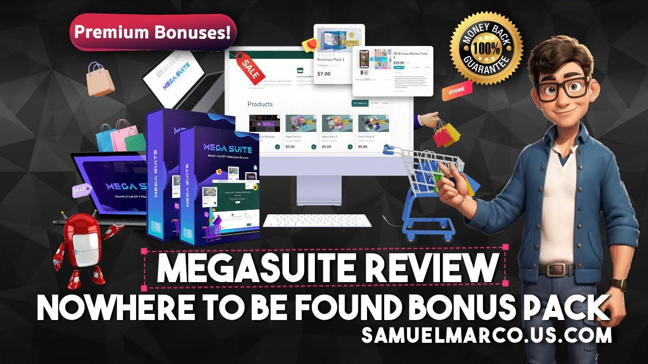 MegaSuite Review & Bonus Offer - Watch MegaSuite Review + OTO & Demo