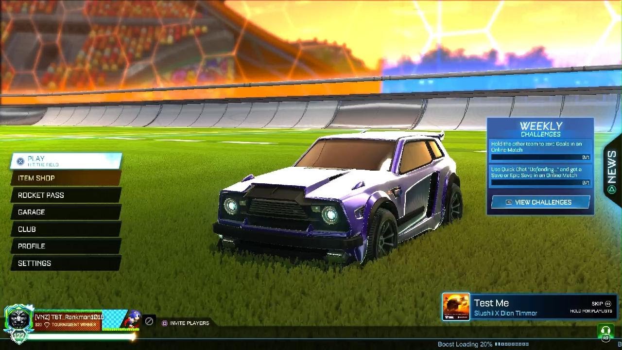 Rocket League TOURNAMENTS again