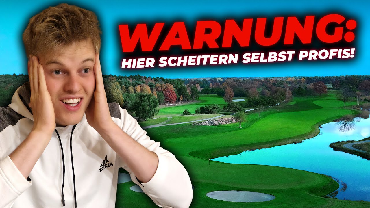Ich spiele den SCHWERSTEN Golfplatz Deutschlands! (Nord Course Green Eagle)