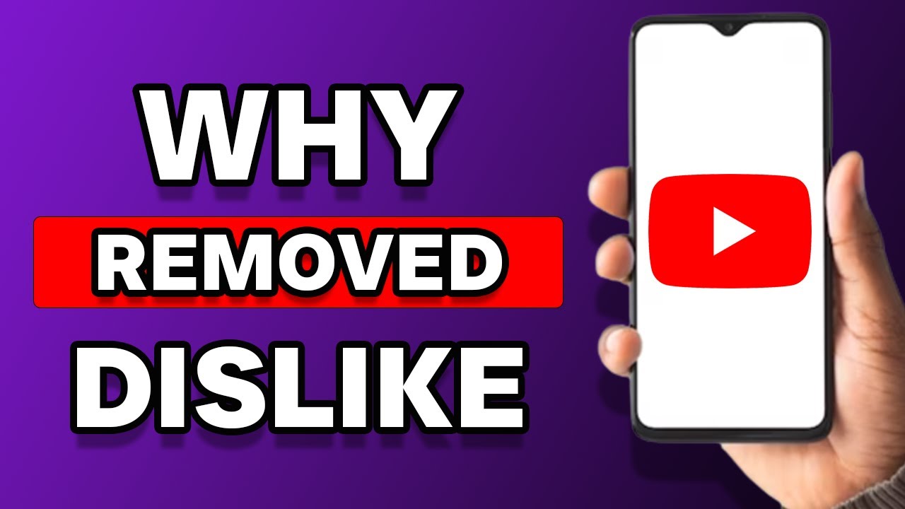 Почему YouTube удалил дизлайки?