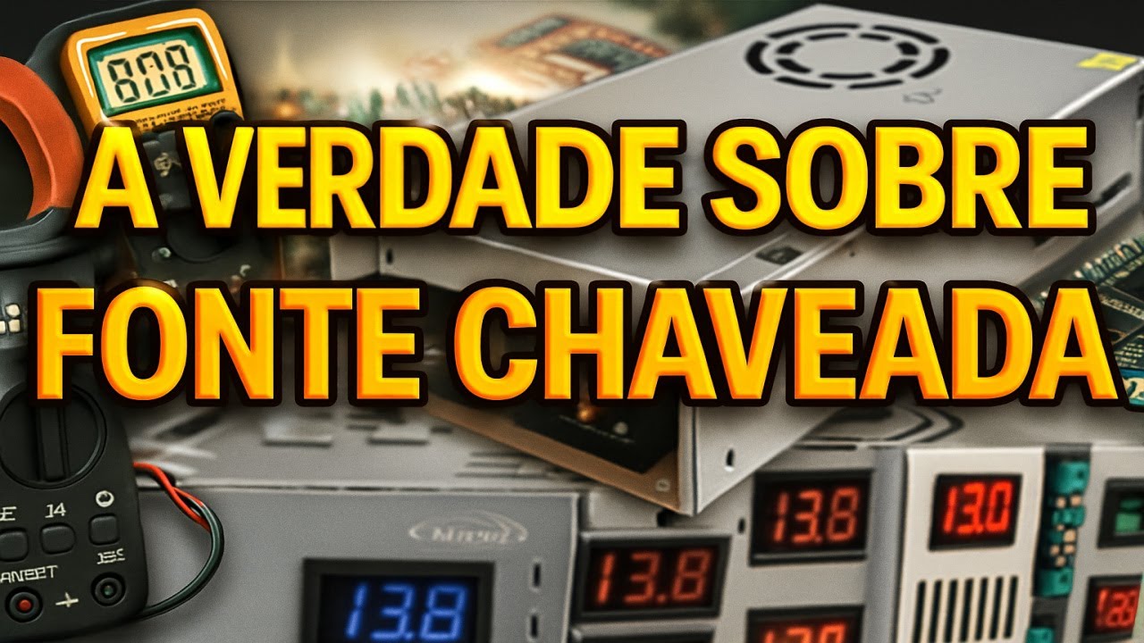 Qual é a corrente real dessa fonte chaveada 12v 50A?