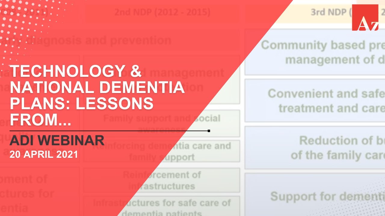 Technology & National Dementia Plans: Lessons from the Korean experience