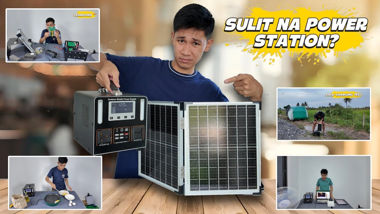 Murang Solar Power Station? Ito na nga ba ang Pinaka sulit? Full Review