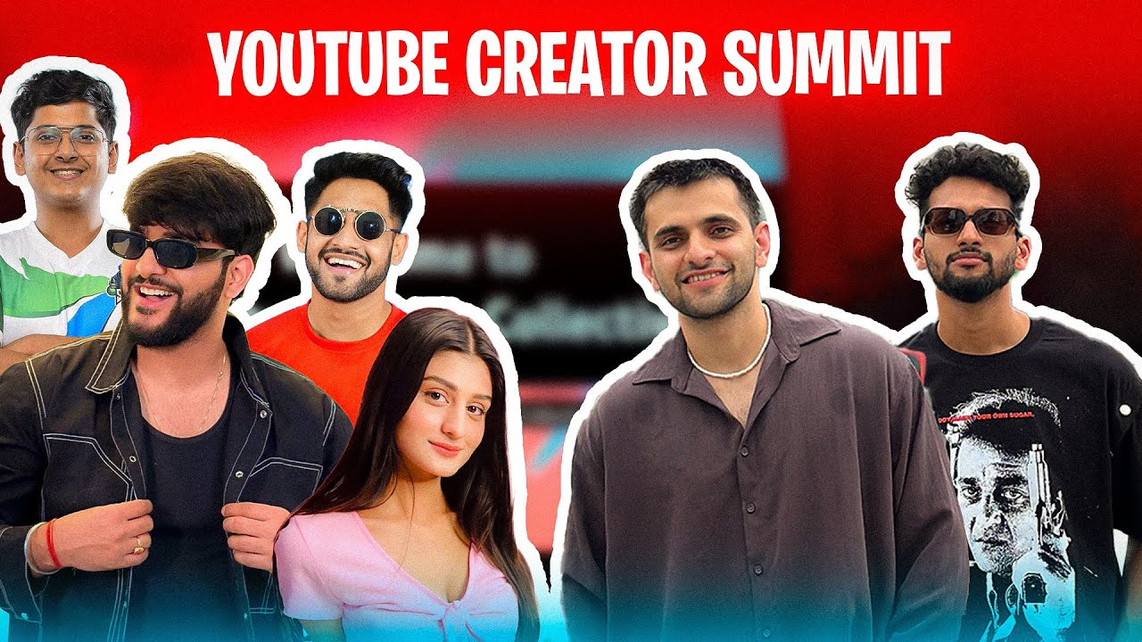 YOUTUBE SUMMIT with Top 100 Indian&nbsp;YouTubers | Vlog 80