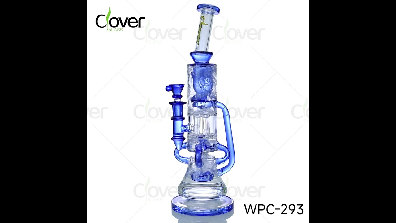CLover Glass Recycler WPC-293 🔄 | Smooth Hits & Stunning Design for True Connoisseurs