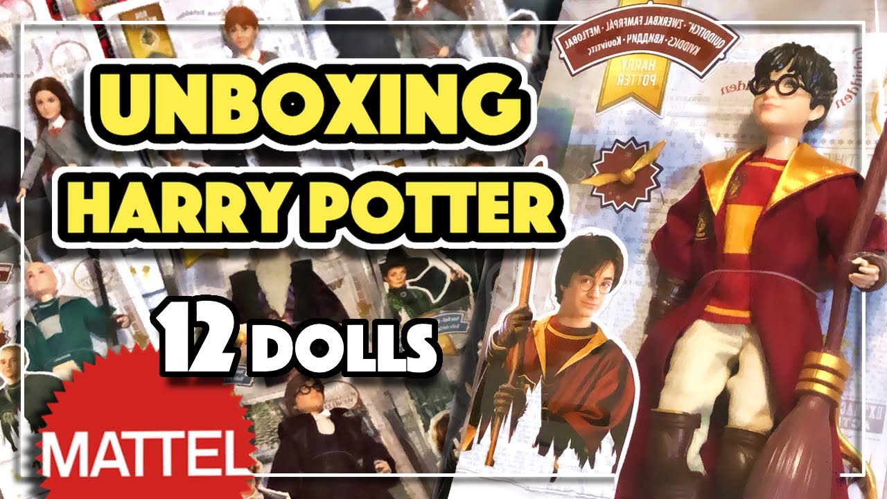 UNBOXING | 12 MUÑECOS (DOLLS) de HARRY POTTER de MATTEL!!! Son increíbles!!!