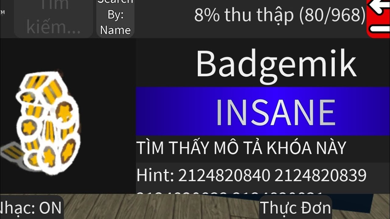 How to find badgemik in find the chomik